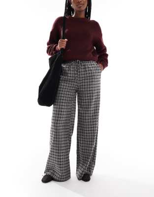 Daisy Street Baggy Fit Pull On Pants In Multi