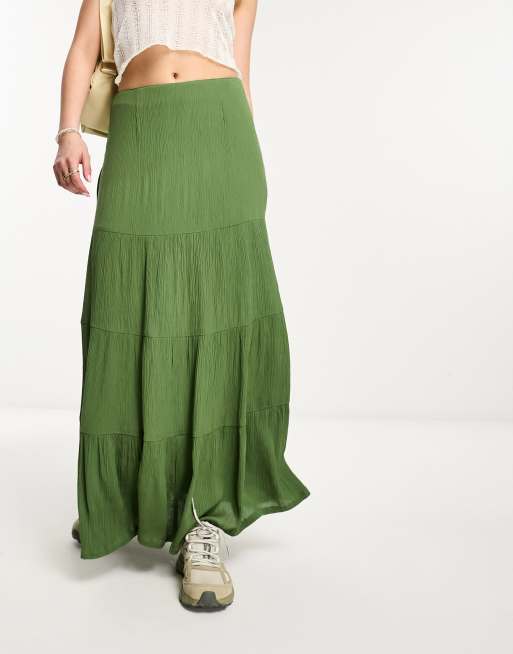 Khaki gypsy skirt sale