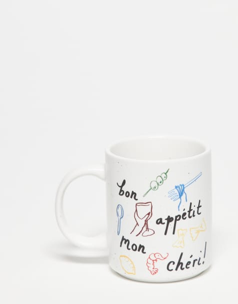 Daisy Street bon appetit mug - view 1