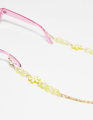 Lunettes De Soleil Vintage à Fleurs De Marguerite - Monture Ronde En Plastique PC - Pour Femmes Et Ados - Lot De 2 - 5