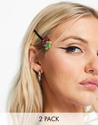 60 Forcine Per Capelli Con Strass - Per Matrimoni E Occasioni Speciali | Colore Argento - Foto 2