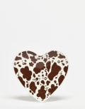 [Daisy Street] Daisy Street cow print trinket dish-Multi One Size Cow print
