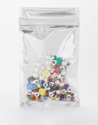 Daisy Street Exclusive DIY friendship bracelet kit in multi beads