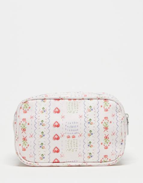 Daisy Street floral wallpaper makeup bag - view 1