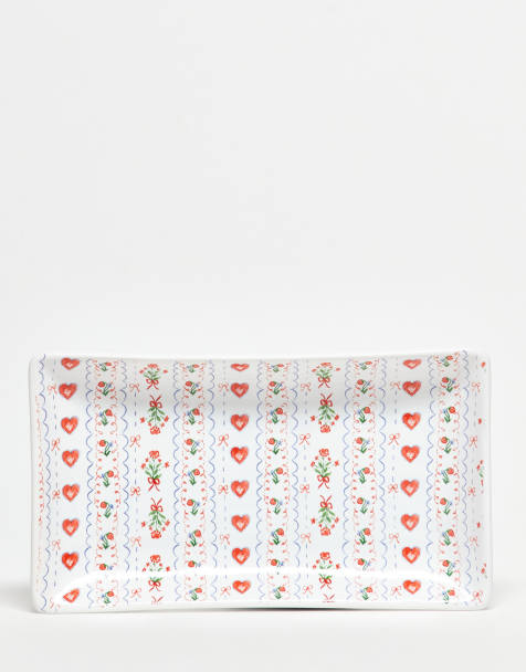 Daisy Street floral wallpaper trinket dish - view 1