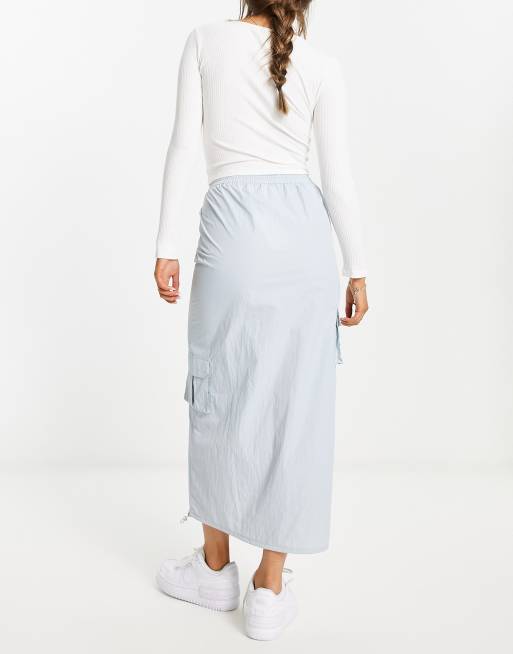 Daisy Street - Gonna lunga cargo blu ghiaccio, 2 di 4