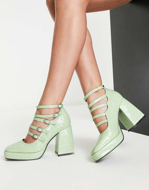 Asos cheap green shoes