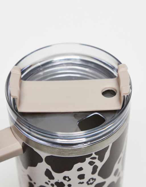Daisy Street - Herbruikbare drinkbeker met koeienprint, 2 van 3