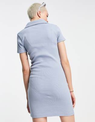 Light Blue Jersey Dress