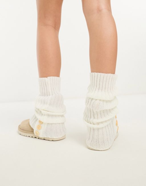 Reclaimed Vintage knit leg warmers