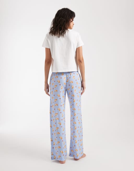 Daisy Street – Kurzärmliger Pyjama mit Katzenmuster, 2 von 4
