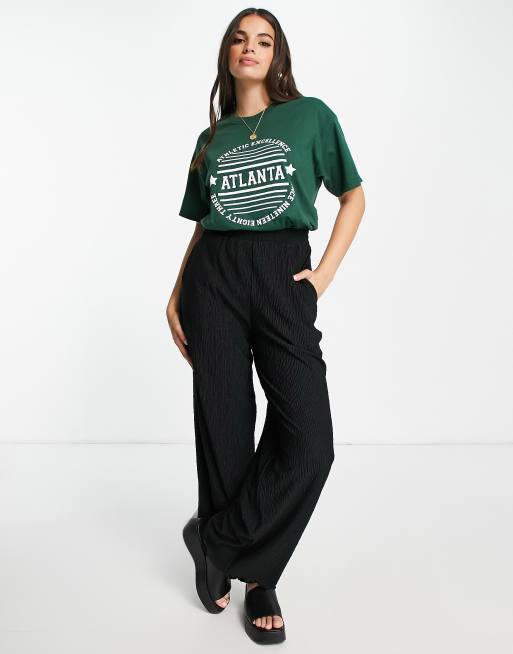 Daisy Street – Legeres T-Shirt mit Atlanta-Print, 2 von 4