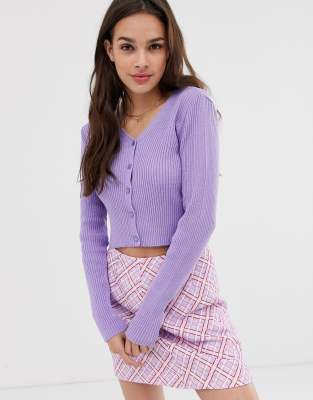 asos purple top