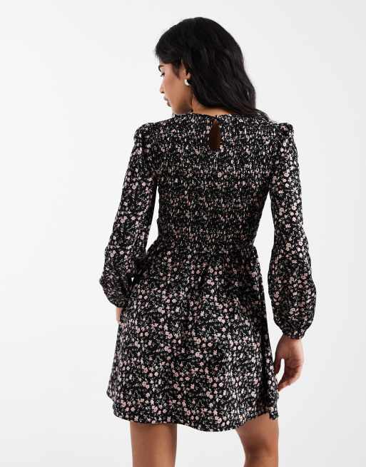 long sleeve race dresses Racing Horse Print Design Long Sleeve Top Dress, Pink/Yellow/Green / 2T