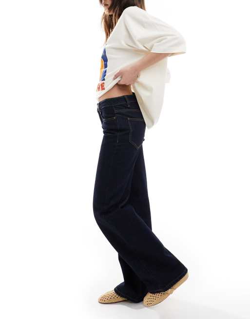 Daisy Street low rise boyfriend jeans in indigo