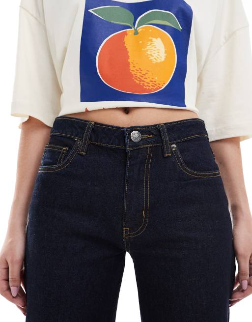 Daisy Street low rise boyfriend jeans in indigo