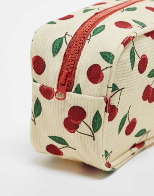 Daisy Street - Makeuptaske med kirsebærprint, 2 af 3