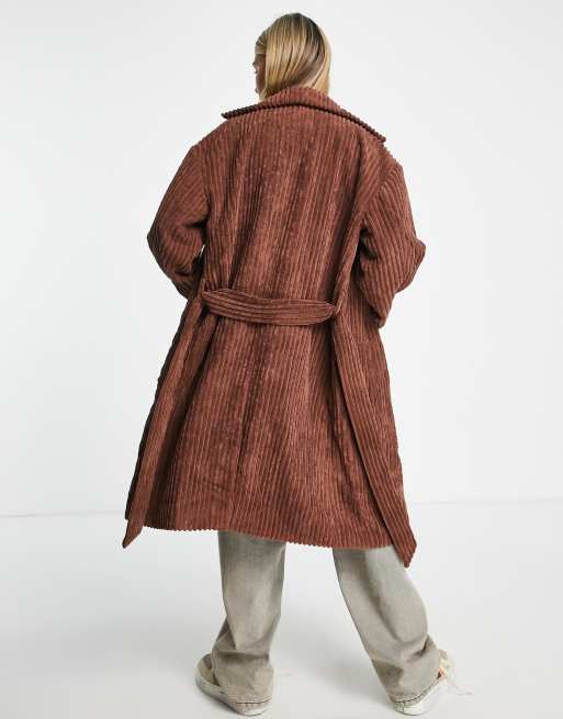 Long 2024 corduroy coat