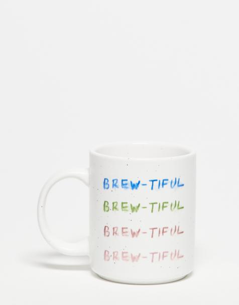 Daisy Street - Mok met 'Brew-tiful'-print - view 1