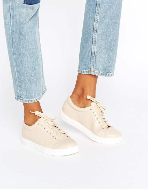 Nude store coloured trainers