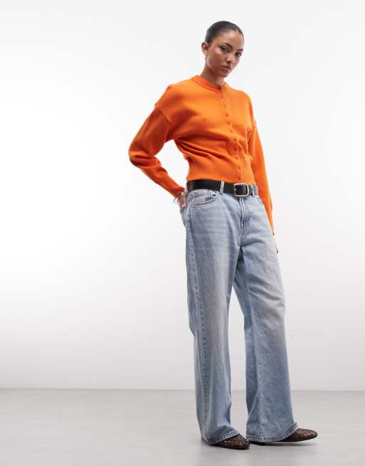 Daisy Street – Orange, figurnära kofta, 3 av 4