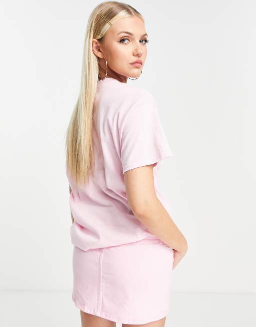 Daisy Street - Oversized lyserød T-shirt med 'Care Bear'-print, 2 af 4