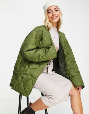 daisy street green coat