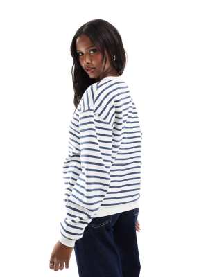 Shop Daisy Street Oversized Sweatshirt In Multi