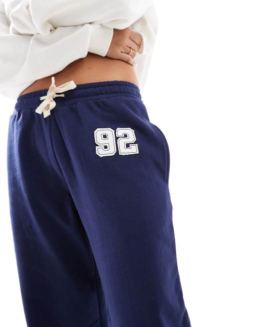 Daisy Street - Pantalon de jogging d'ensemble coupe baggy - Bleu marine, 5 de 5
