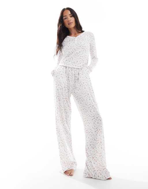Daisy Street - Pantaloni del pigiama a fiorellini