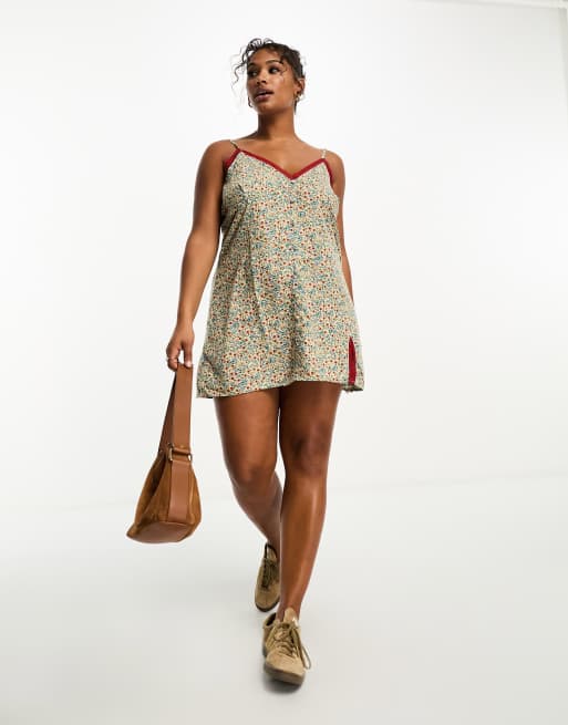 90s print dress best sale