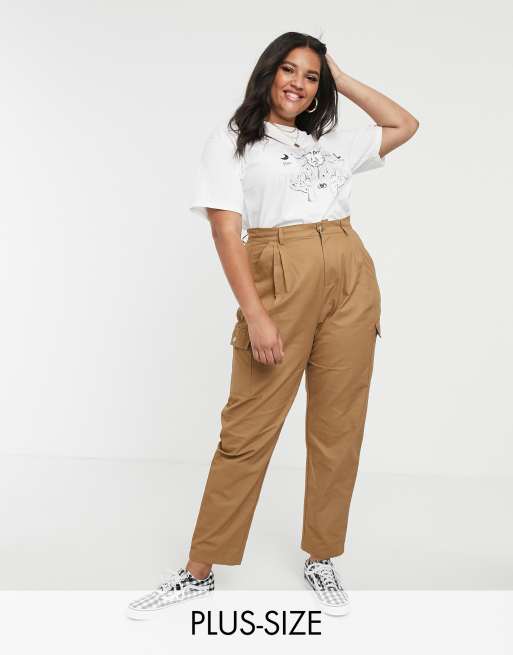 Plus size dress pants with sale pockets