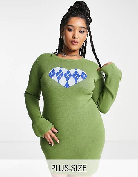 Pulloverkleider in Grün | Shoppe bei ASOS