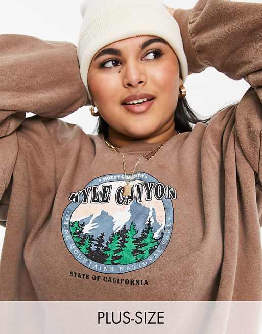 California Mountains Drop Shoulder Hoodie California Mountains Drop Shoulder Hoodie