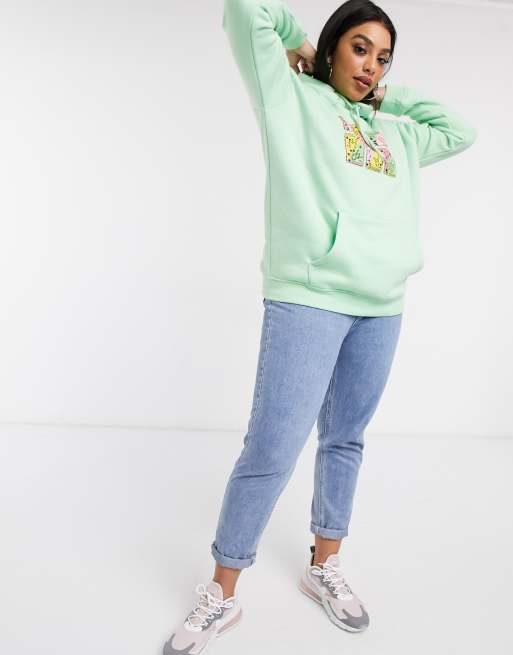 Daisy Street Plus – Oversize-Kapuzenpullover mit Astronomie-Grafik, 4 von 4