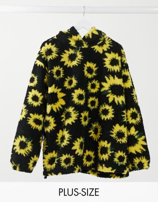 hoodie with sunflower