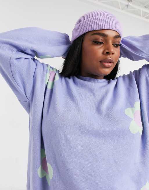 Pastel oversized online jumper