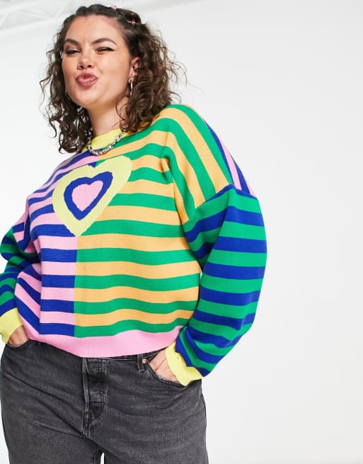 Daisy street rainbow sweater best sale