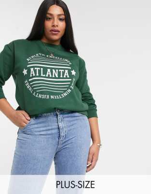 daisy street relaxed sweatshirt