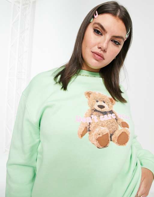 Topshop teddy hotsell bear jumper