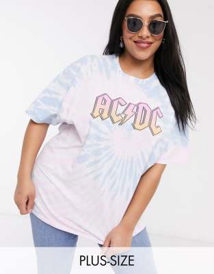 ac dc tie dye sweatshirt