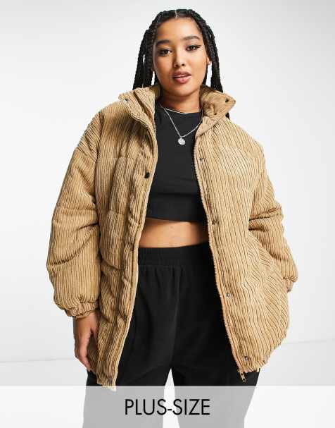 Asos plus on sale size winter coats