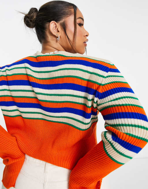 Daisy Street Plus – Y2K – Kurze Strickjacke ASOS