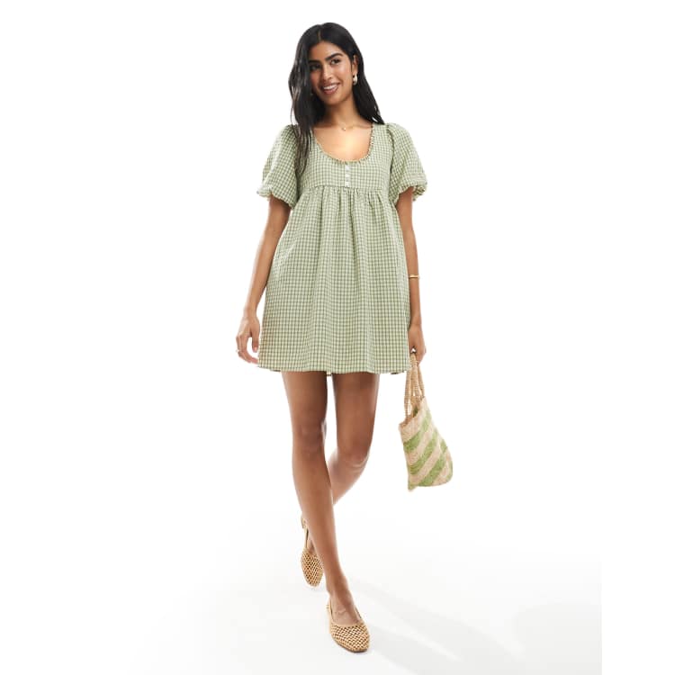[Angelnumber555] Daisy puff dress /追跡付 Angelnumber555 | Daisy Puff Dress for lovely summer