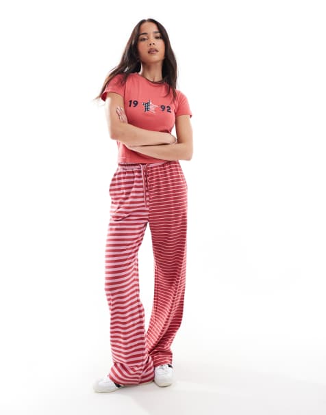Daisy Street red stripe co-ord - view 1