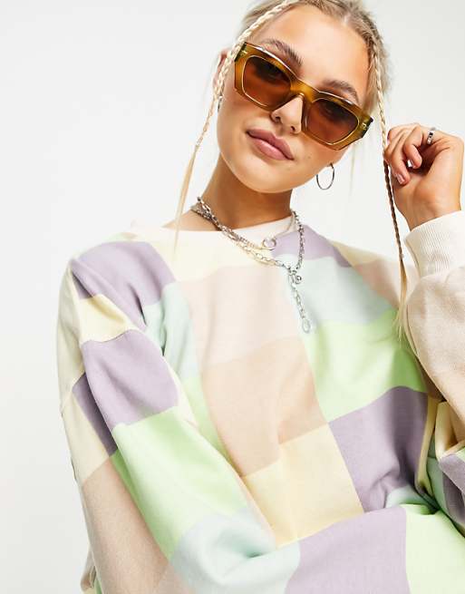 daisy street relaxed sweatshirt
