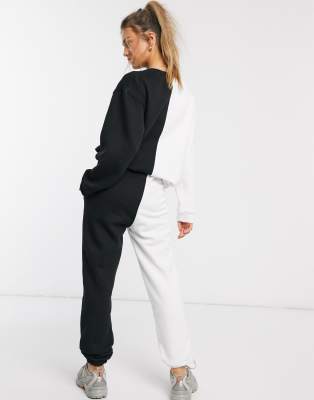 two color joggers