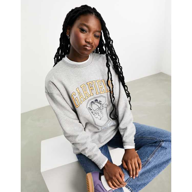 Daisy Street relaxed sweatshirt with garfield graphic | ASOS