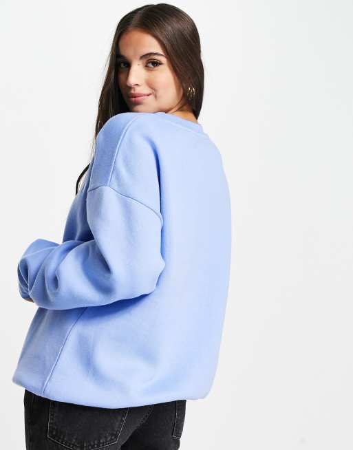 Daisy Street relaxed sweatshirt with vintage los angeles embroidery