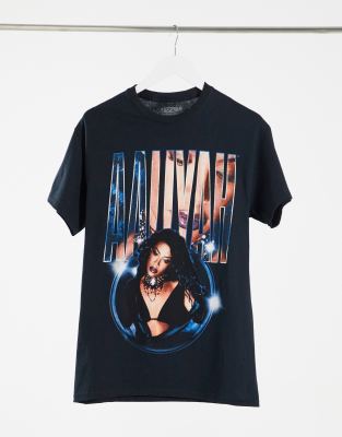 aaliyah t shirt topshop